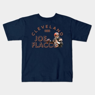 JOE FLACCO CLEVELAND Kids T-Shirt